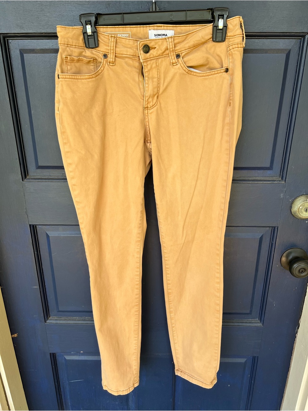 Sonoma Skinny Jeans in Warm Camel